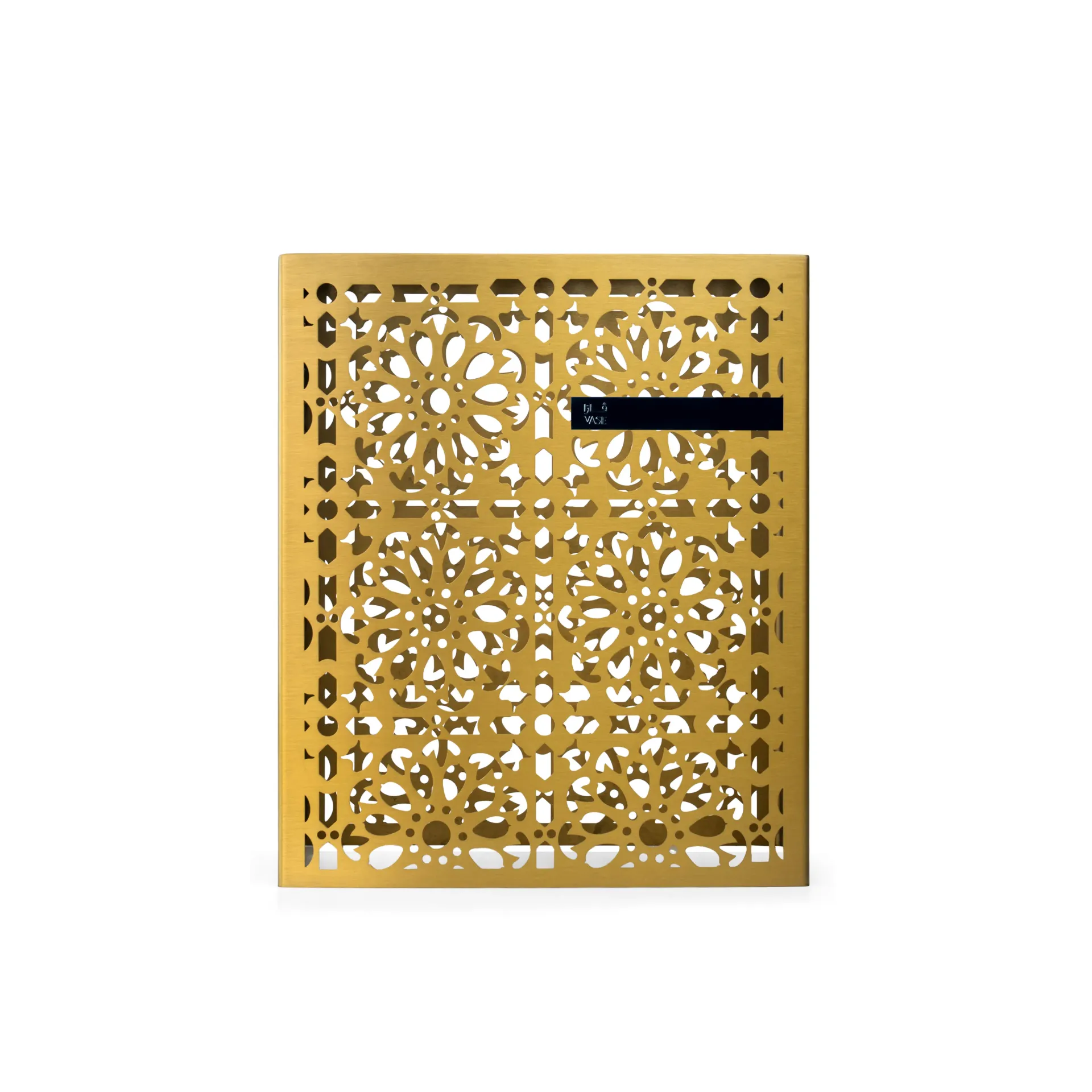 [VKW-DO-013-CV2] VASE Gold Arabesque Cover (V2)